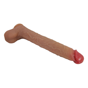 PRETTY LOVE - TERIN PLUS REALISTISCHER SILIKONDILDO MIT SAUGNAPF 37,6 CM Ø 5,5 CM