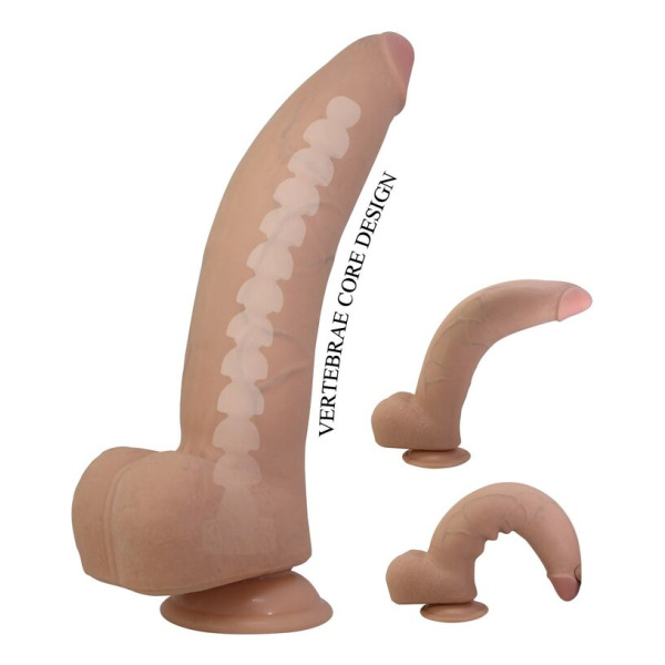 PRETTY LOVE - DILDO REALISTICO QUINLAN 26 CM Ø 5.5 CM NATURALE