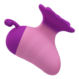PRETTY LOVE - STIMOLATORE CLITORIDEO RICARICABILE LITTLE BEE, 7 MODALITÀ, VIOLA-ROSA