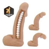 PRETTY LOVE - IMBRACATURA ZANE CON DILDO FLESSIBILE 17 CM Ø 4,3 CM NATURALE