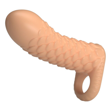PRETTY LOVE - NESMITH PENIS EXTENSION SLEEVE 13 CM Ø 3.8 CM NATURAL