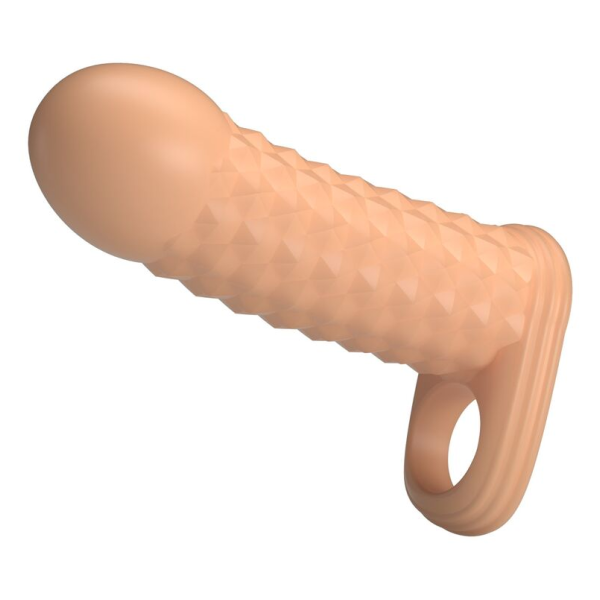 PRETTY LOVE - WOLFRAM MANICOTTO PER ALLUNGAMENTO DEL PENE 11,5 CM Ø 3,8 CM NATURALE
