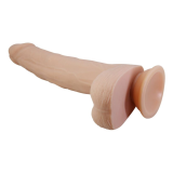 PRETTY LOVE - MILES THRUSTING & ROTATING VIBRATING DILDO REMOTE CONTROL 23.5 CM Ø 4.8 CM NATURAL