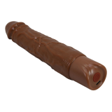 PRETTY LOVE - KESSLER DILDO VIBRANTE REALISTICO CON 10 MODALITÀ DI VIBRAZIONE E 10 ROTAZIONI, 22 CM, MARRONE