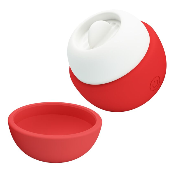 PRETTY LOVE - STIMULATEUR CLITORIAL RECHARGEABLE À EFFET LANGUE ROUGE