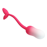PRETTY LOVE - UOVO VIBRANTE CON CONTROLLO TRAMITE APP PULSEN, 12 FUNZIONI, RICARICABILE TRAMITE USB, ROSA