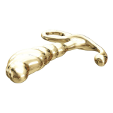 PRETTY LOVE – JACK PROSTATAMASSAGEGERÄT AUS ZINKLEIDE, GOLD