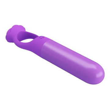 PRETTY LOVE - GIANA WIEDERAUFLADBARER MINI-VIBRATOR-MASSAGEGERÄT LILA