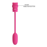PRETTY LOVE - VIBRATORE A PROIETTILE RICARICABILE OLSON CON TELECOMANDO CABLATO ROSA