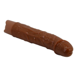 PRETTY LOVE - LEONARDO REALISTIC VIBRATOR 20 CM Ø 4 CM BROWN