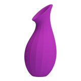 PRETTY LOVE - STIMOLATORE CLITORIDEO RICARICABILE A SUZIONE CON BOTTIGLIA MAGICA, VIOLA