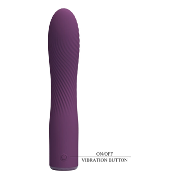 PRETTY LOVE - KISSELL WIEDERAUFLADBARER VIBRATOR MIT 10 FUNKTIONEN, LILA