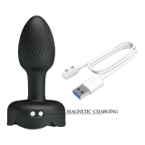 PRETTY LOVE - PLUG ANAL VIBRANT RECHARGEABLE 10 MODES NOIR