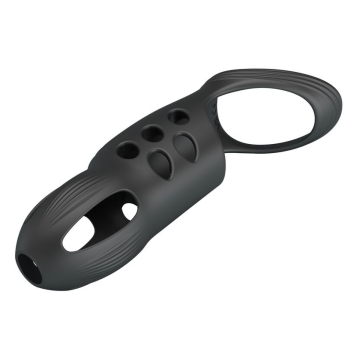 PRETTY LOVE - CRAIG ANNEAU PÉNIS VIBRANT RECHARGEABLE NOIR