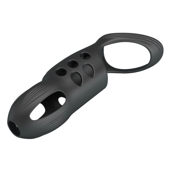 PRETTY LOVE - CRAIG ANNEAU PÉNIS VIBRANT RECHARGEABLE NOIR