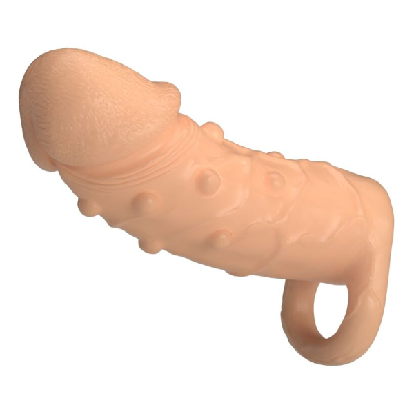 PRETTY LOVE - MANICOTTO DI ESTENSIONE DEL PENE DORT 14 CM Ø 4 CM NATURALE