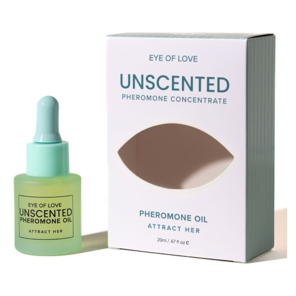 EYE OF LOVE – PHEROMONHALTIGES PARFÜMÖL FÜR MÄNNER, GERUCHSNEUTRAL, 20 ML