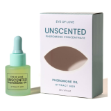 EYE OF LOVE - OLIO PROFUMATO CON FEROMONI PER UOMO, SENZA PROFUMO, 20 ML