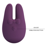 ROMANCE - STIMOLATORE ESTERNO BUNNY CON 7 MODALITÀ DI VIBRAZIONE