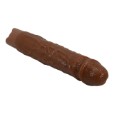 PRETTY LOVE - KESSLER REALISTIC VIBRATING DILDO WITH 10 VIBRATION MODES AND 10 THROWS, 22 CM, BROWN