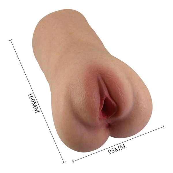 PRETTY LOVE – OTTILIE REALISTISCHER SILIKON-VAGINA-MASTURBATOR, KOMPAKT, NATÜRLICH