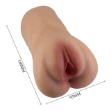 PRETTY LOVE – OTTILIE REALISTISCHER SILIKON-VAGINA-MASTURBATOR, KOMPAKT, NATÜRLICH