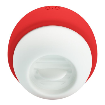 PRETTY LOVE – WIEDERAUFLADBARER KLITORALSTIMULATOR MIT ZUNGENEFFEKT ROT