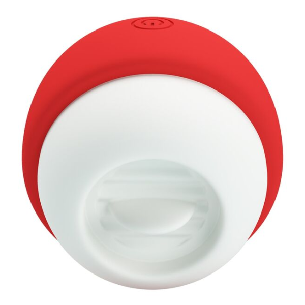 PRETTY LOVE - RECHARGEABLE TONGUE EFFECT CLITORAL STIMULATOR RED