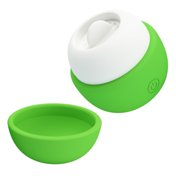 PRETTY LOVE - STIMULATEUR CLITORIAL RECHARGEABLE À EFFET LANGUE VERT