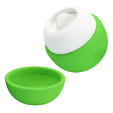 PRETTY LOVE - RECHARGEABLE TONGUE EFFECT CLITORAL STIMULATOR GREEN