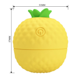 PRETTY LOVE - STIMOLATORE CLITORIDEO RICARICABILE A SUZIONE E SPINTA, GIALLO