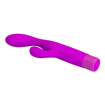 PRETTY LOVE - JENE DOPPEL-STIMULATIONS-VIBRATOR FÜR G-PUNKT UND KLITORIS, LILA