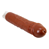 PRETTY LOVE - VIBRATEUR RÉALISTE PROFESSIONNEL 23,5 CM Ø 4,8 CM MARRON