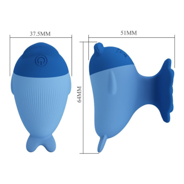 PRETTY LOVE - DOLPHIN MINI USB-AUFLADBARER VIBRATOR