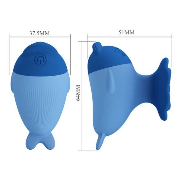 PRETTY LOVE - DOLPHIN MINI USB-AUFLADBARER VIBRATOR