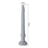 POWER MONSTERS - DILDO IN SILICONE BASILISK FANTASY 43 CM Ø 5 CM
