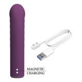 PRETTY LOVE - VIBRATORE RICARICABILE RYLAND 10 FUNZIONI VIOLA