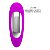 PRETTY LOVE - BAUER MASSEUR DE PROSTATE RECHARGEABLE 12 MODES VIOLET