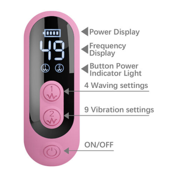 PRETTY LOVE - VIBRATEUR BELLA RABBIT AVEC STIMULATION PAPILLON ET LED ROSE