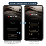 PRETTY LOVE - ANTHONY APP CONTROL ANAL AND PERINEUM VIBRATOR BLACK