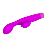 PRETTY LOVE - JENE VIBRATEUR À DOUBLE STIMULATION POINT G ET CLITORIAL VIOLET