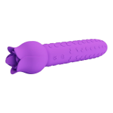 PRETTY LOVE - VIBRATORE RICARICABILE DANNELL PER STIMOLAZIONE ORALE E CLITORIDEA, VIOLA
