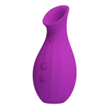 PRETTY LOVE - STIMOLATORE CLITORIDEO RICARICABILE A SUZIONE CON BOTTIGLIA MAGICA, VIOLA