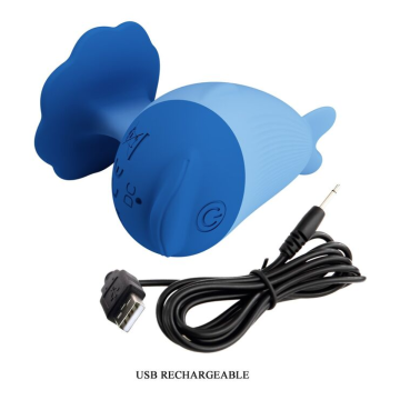PRETTY LOVE - MINI VIBRATEUR RECHARGEABLE USB DAUPHIN