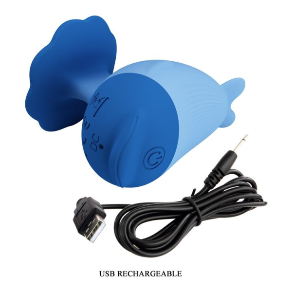 PRETTY LOVE - DOLPHIN MINI USB-AUFLADBARER VIBRATOR