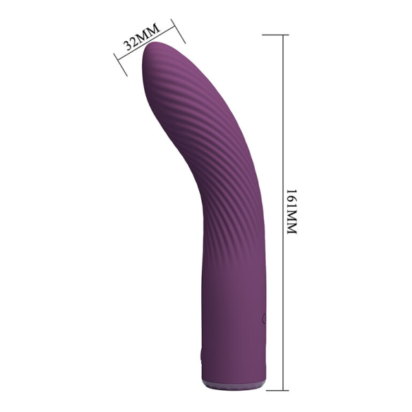 PRETTY LOVE - VIBRATEUR RECHARGEABLE KISSELL 10 FONCTIONS VIOLET