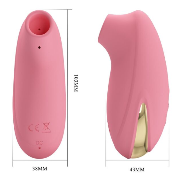 PRETTY LOVE - STIMULATEUR DE SUCCION CLITORIALE OTIS 7 MODES ROSE