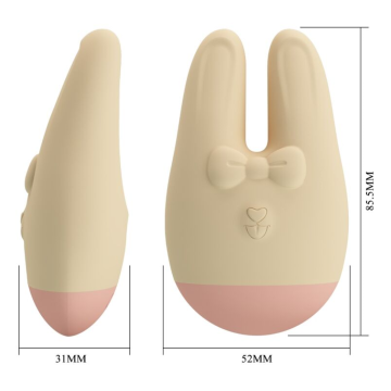 ROMANCE - EXTERNER STIMULATOR MIT HASE UND 7 VIBRATIONSMODI
