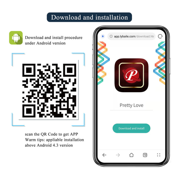PRETTY LOVE – SCHMETTERLINGS-APP-STEUERUNG FÜR DEN PANTY-MASSAGER IN PINK