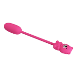 PRETTY LOVE - OLSON RECHARGEABLE BULLET VIBRATOR WITH WIRED CONTROLLER PINK